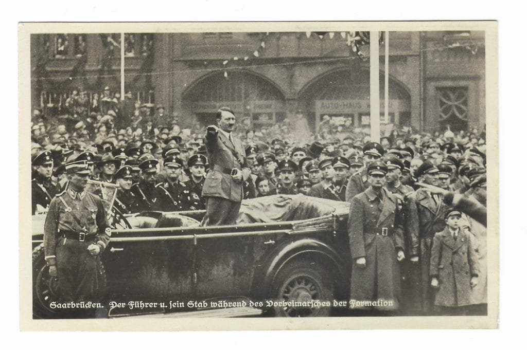 F14 - Adolf Hitler Rudolf Hess in der Saar