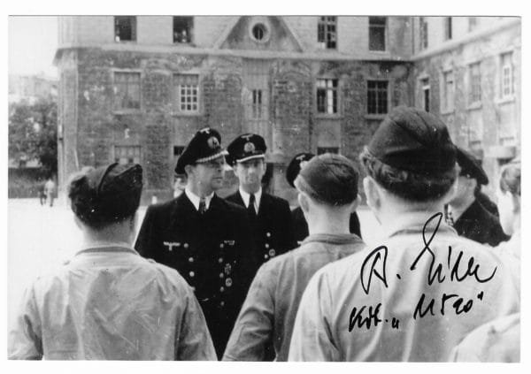 Postwar signature of Alfred Eick