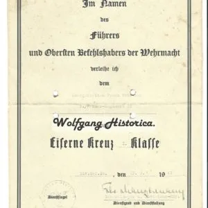 Award Set of a Kradmelder from Panzer-Regiment 35