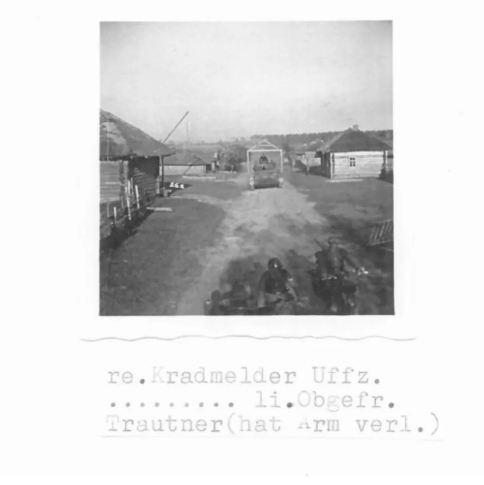 Award Set of a Kradmelder from Panzer-Regiment 35 - Image 2