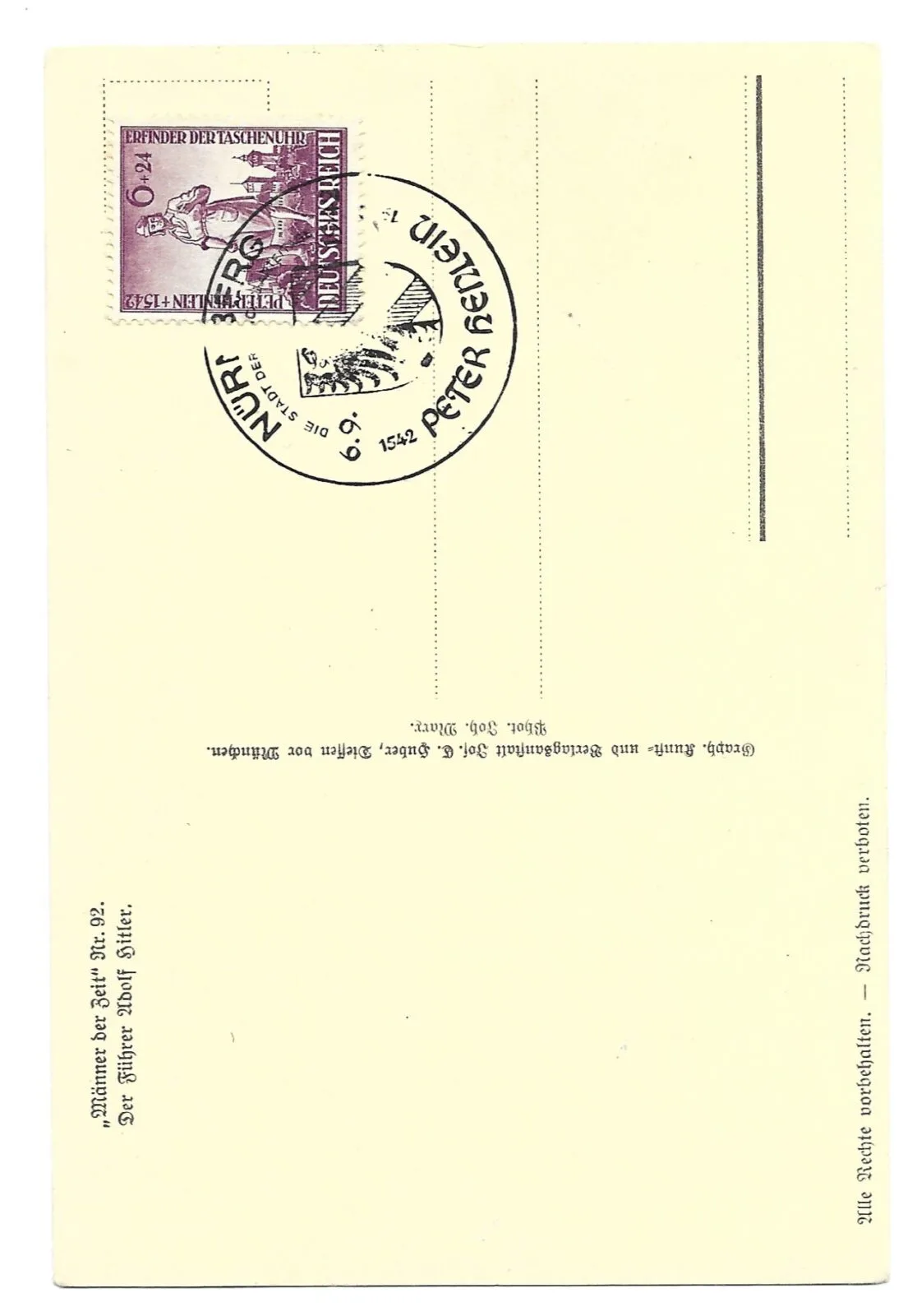 Adolf Hitler - Männer der Zeit (Nr. 92) - Image 2