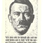 Adolf Hitler with Slogan