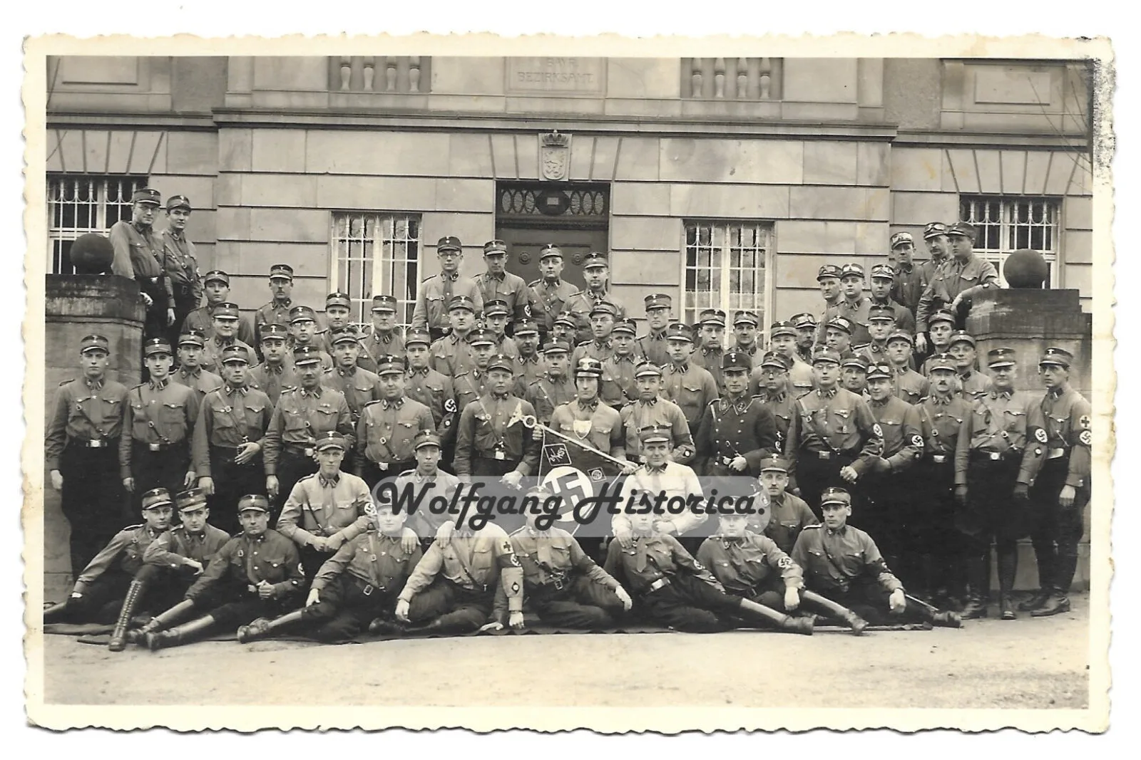 NSKK Motorsturm with 24/M51 Flag and Gorget - Image 1