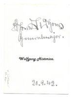 Kurt-Jürgen Freiherr von Lützow - Infanterie-Regiment 89 (Wartime Signed) - Image 2