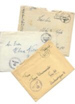 Luftwaffe Feldpost - Small group of 3 different soldiers