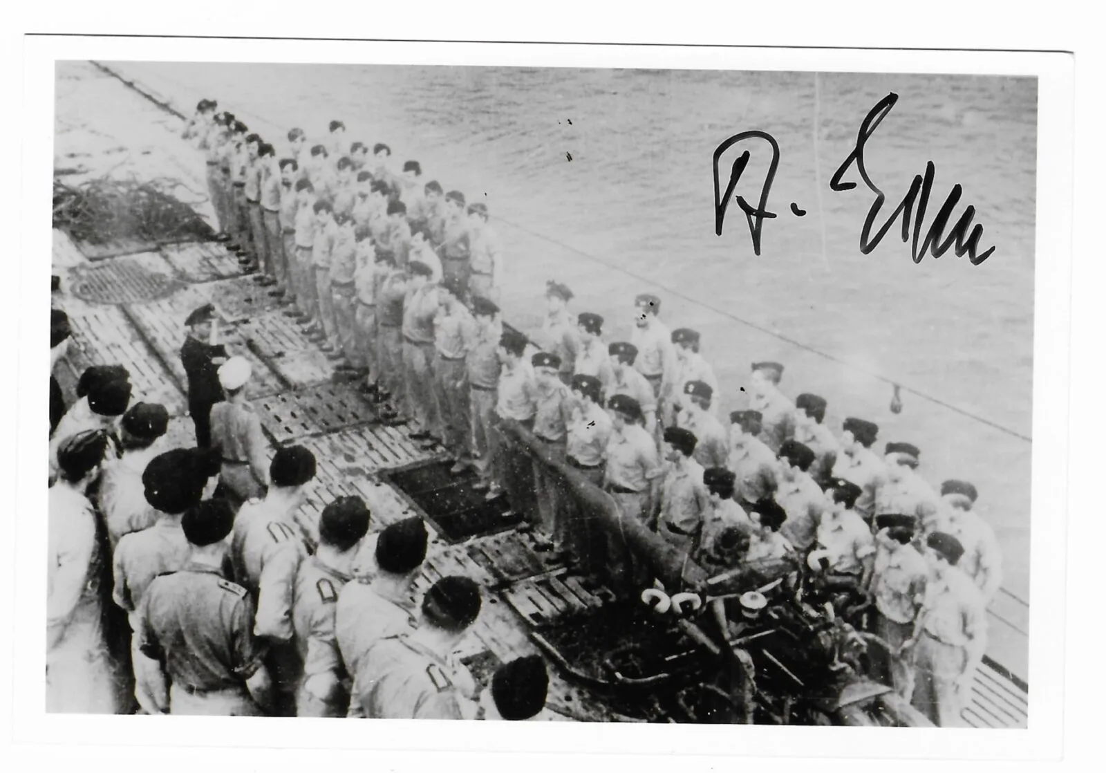 PS22 - Alfred Eick Postwar signature of Alfred Eick