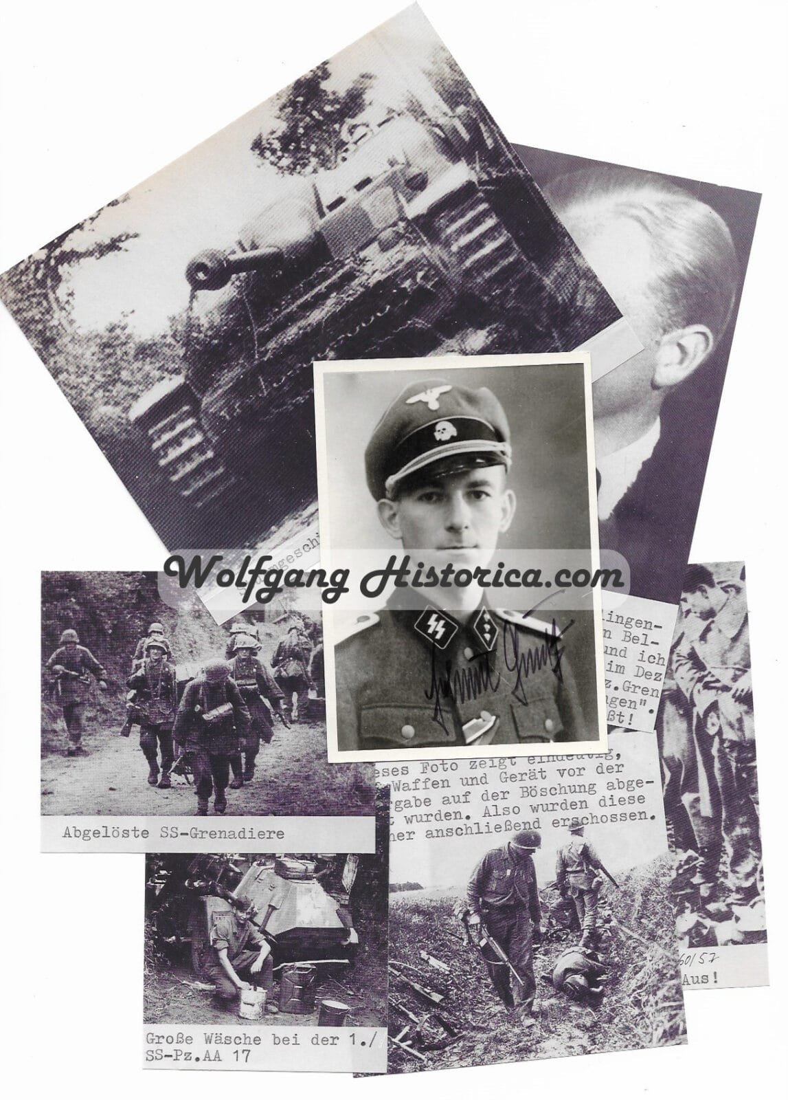 PS261 - Helmut Günther - SS PZ AUFKL ABT 17 Helmut Günther - SS-Panzer-Aufklärungs-Abteilung 17 "Götz von Berlichingen" - Image 1