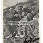 Leo Wilm - "Totenkopf" & "Hohenstaufen" (Original Postcard of him!)
