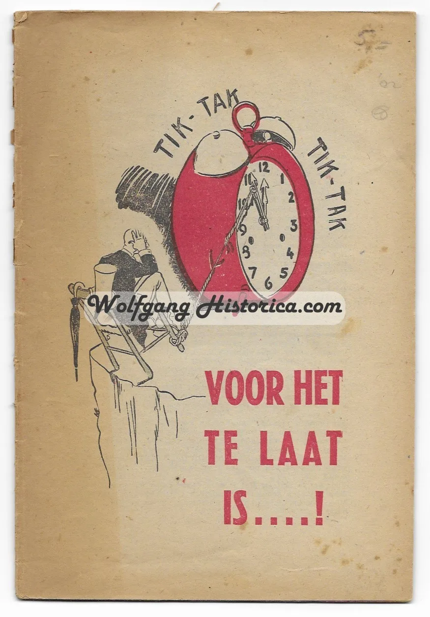 "Voor het te laat is" (NSB Propaganda) - Image 1
