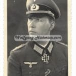 Studioportrait of Horst Niemack (Swords with "Grossdeutschland")