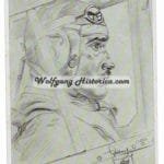 Adolf Galland - Willrich Postcard (Diamonds, JG26)