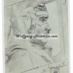 Adolf Galland - Willrich Postcard (Diamonds, JG26)