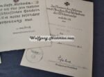 Award Documents of Ehrenblattspange-Träger & Rare Certificate (253. Inf.Div.) - Image 3