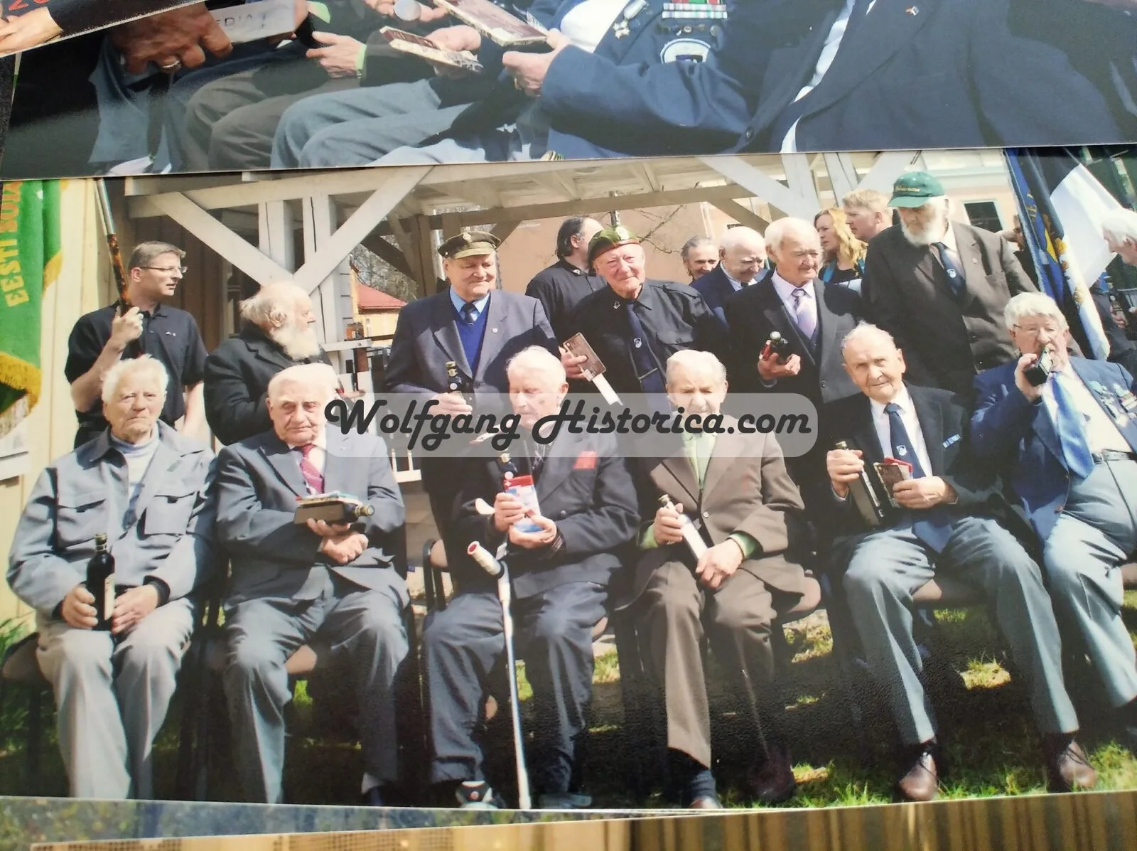 Postwar Photographs of Estonian Waffen-SS Veterans - Image 3