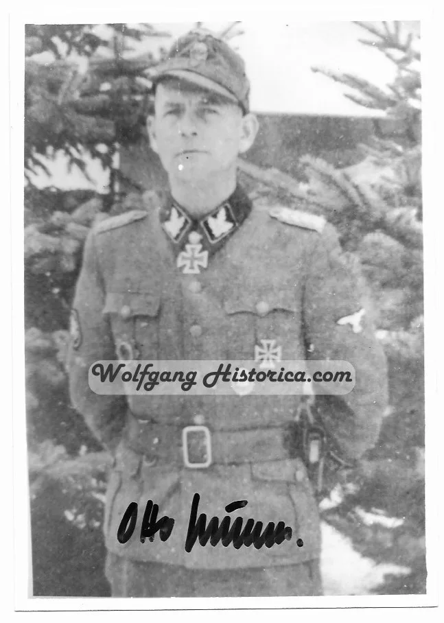 PS329 - Otto Kumm Otto Kumm - 7. SS-Freiwilligen-Gebirgs-Division "Prinz Eugen" (Swords) - Image 1