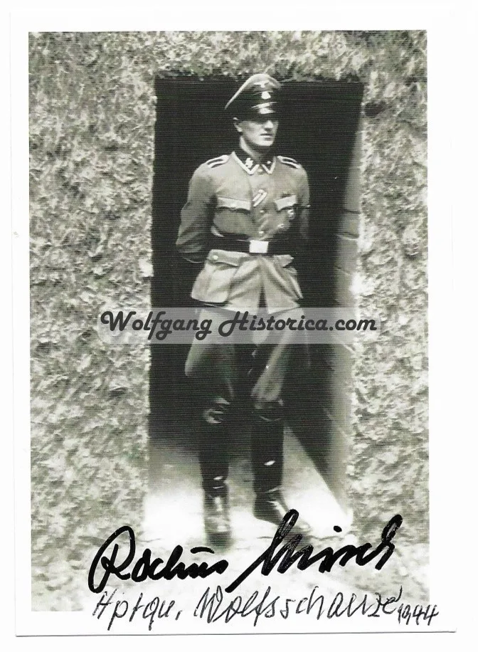 PS358 - Rochus Misch Rochus Misch - "The Last Witness" (Führerbunker, Bodyguard of Adolf Hitler) - Image 1