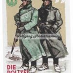 Postcard "Die Polizei im Fronteinsatz", "Zum Tag der Deutschen Polizei 1942"