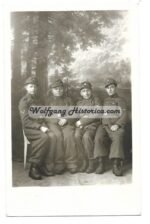 Portrait of 4x Comrades of the Waffen-SS - SiPo/SD (Balkan)