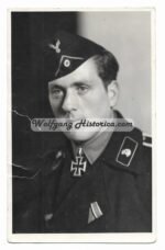 Wartime Portrait of Lambert Mitterwenger - Panzerjäger-Abteilung 1548 (with Postwar Dedication)