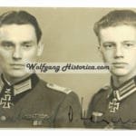 Karl Winterhoff (15.Pz.Gren.Div.) + Othmar Hermes (253.Inf.Div.) (Double Signed)