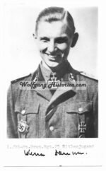 Werner Damsch - SS-Panzer-Grenadier-Regiment 25 "Hitlerjugend"