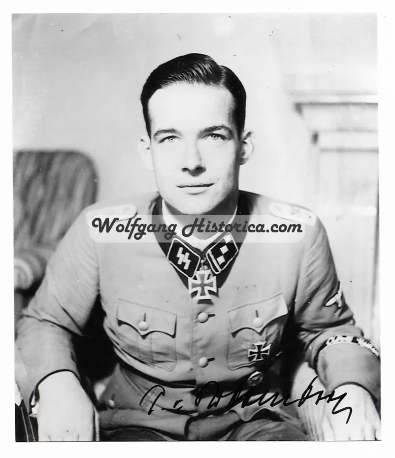Rudolf von Ribbentrop – SS-Panzer-Regiment 1 "LSSAH" and 12 "Hitlerjugend" - Image 1