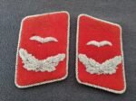 Luftwaffe Flakartillerie Collar Tabs (Pair) for a Leutnant