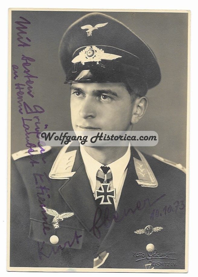 F145 - Kurt Ebener 1 Kurt Ebener - Jadgeschwader 11 - Normandy & Paris 1944 - Image 1