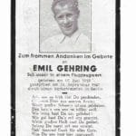 Death Card - Mechanic, Accident in Berlin 1941