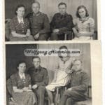 Waffen-SS Funker 2x Family Studioportraits