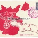 'Deutschsprachiges Gebiet' Sudetenland - Third Reich Postcard