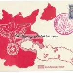 'Deutschsprachiges Gebiet' Sudetenland - Third Reich Postcard
