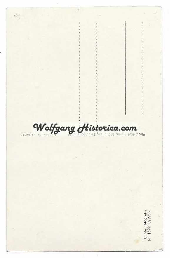 Hermann-Friedrich Joppien - Hoffmann Postcard (Nr. 1522) - Image 2