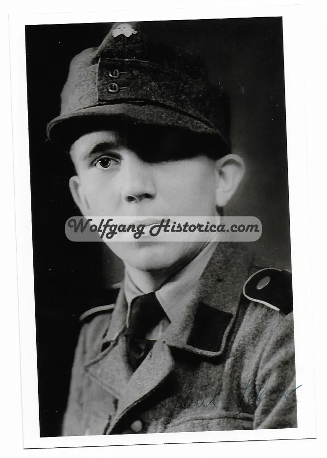 PS592 - Paul Schrör Paul Schröer - 13. Waffen-Gebirgs-Division der SS "Handschar" - Image 1