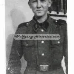 Unknown Veteran of the Waffen-SS - Postwar Signature