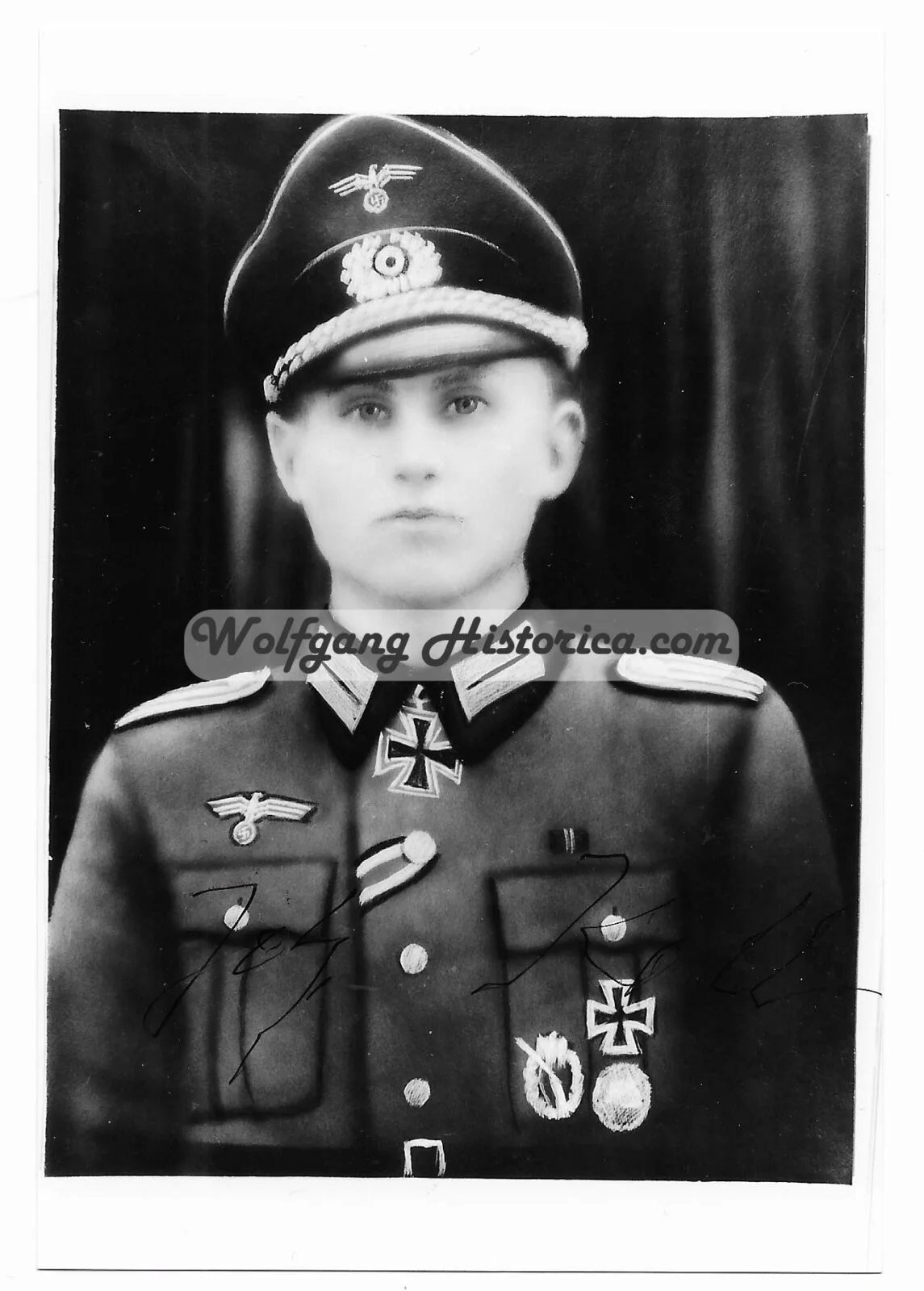 PS763 - Johannes Koll Johannes Koll - Grenadier-Regiment 696 (340. Inf.-Div.) - Image 1
