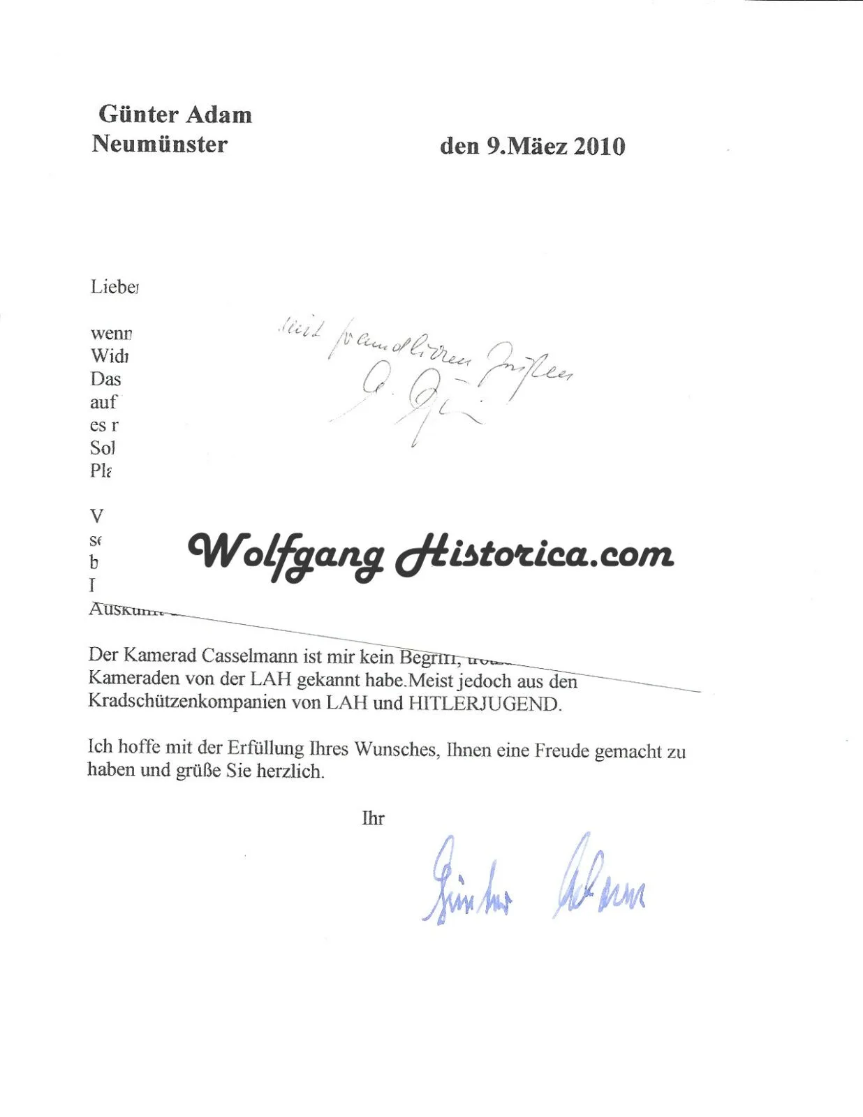 Günter Adam – Panzer-Division “Wiking” & “Hohenstaufen” - Image 3