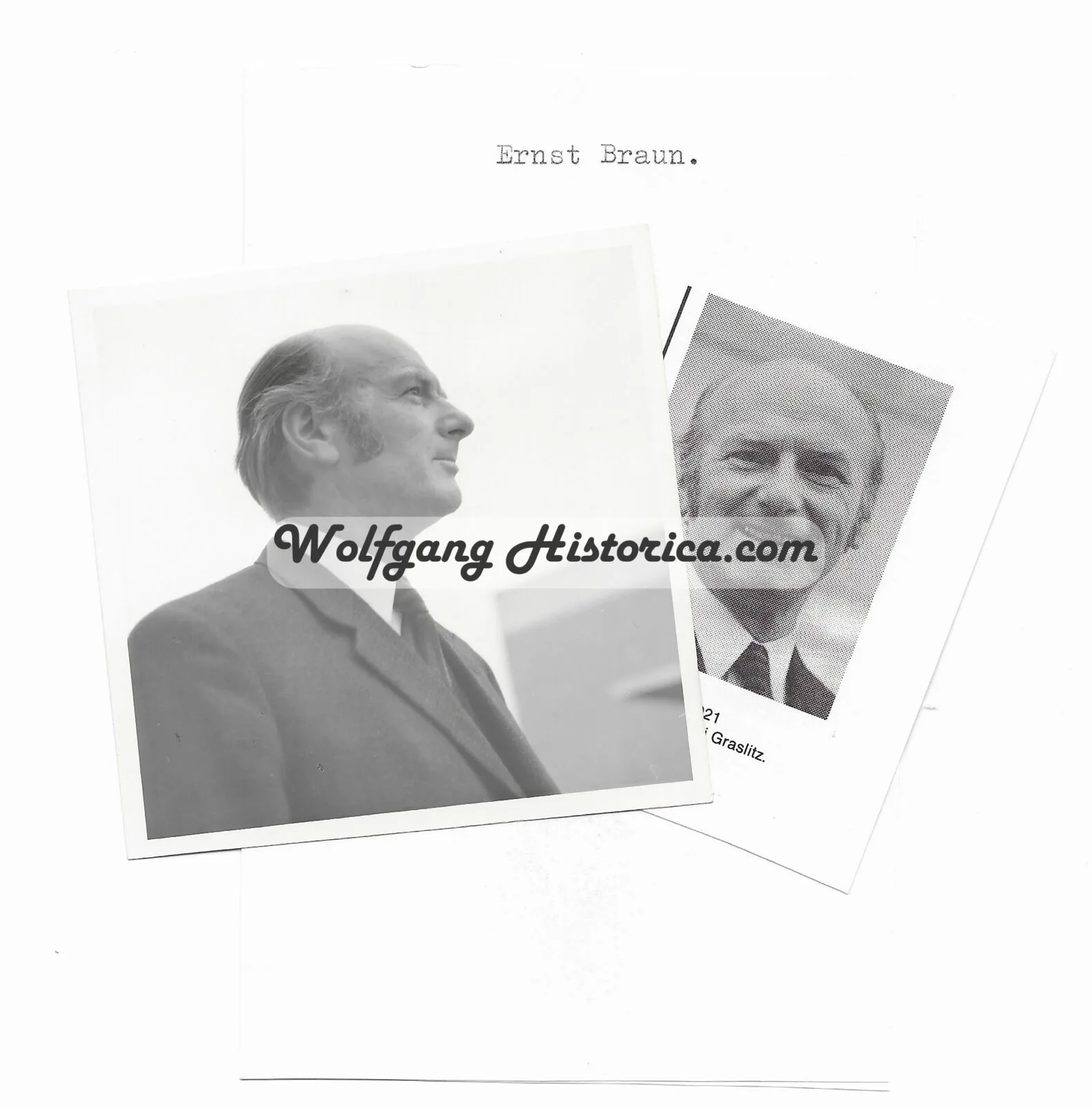 PS817 - Ernst Braun - 1 Ernst Braun - SS-Aufklärungs-Abteilung - Image 1