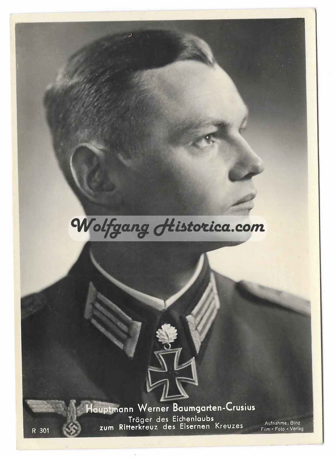 RP1 - Baumgarten-Carius - 1 Werner Baumgarten-Crusius (R301) – Film Foto Verlag Postcard - Image 1