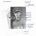 Hans Endres - Panzer-Artillerie-Regiment 74