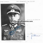 Arthur Jüttner – Grenadier-Regiment 532 & 164 (Swords)