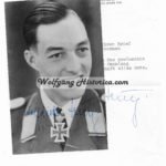 Wolf-Dietrich Huy - Jagdgeschwader 77 "Herz As" (Oakleaves)