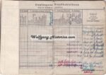 Soldbuch of a Luftwaffe Flaksoldier - Transferred to the W-SS "Wiking" in 1944 (KIA in 1945) - Image 7