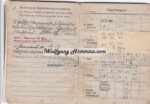 Soldbuch of a Luftwaffe Flaksoldier - Transferred to the W-SS "Wiking" in 1944 (KIA in 1945) - Image 8