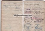 Soldbuch of a Luftwaffe Flaksoldier - Transferred to the W-SS "Wiking" in 1944 (KIA in 1945) - Image 9