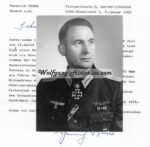 Heinrich Busse - Füsilier-Btl. 328 & Grenadier-Rgt. 203 (Oakleaves)