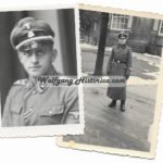 2x Photographs of the Waffen-SS (one wearing a "AH" Cufftitle)