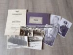 Flugbuch & Award Document of Fallschirmjäger-Sturmregiment