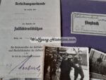 Flugbuch & Award Document of Fallschirmjäger-Sturmregiment - Image 3