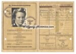 Reichsarbeitsdienst-Paß - Female from Linz